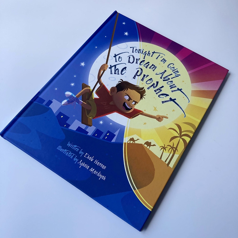 High Quality Hardcover Children Book Printing Custom Children hardcover book printing